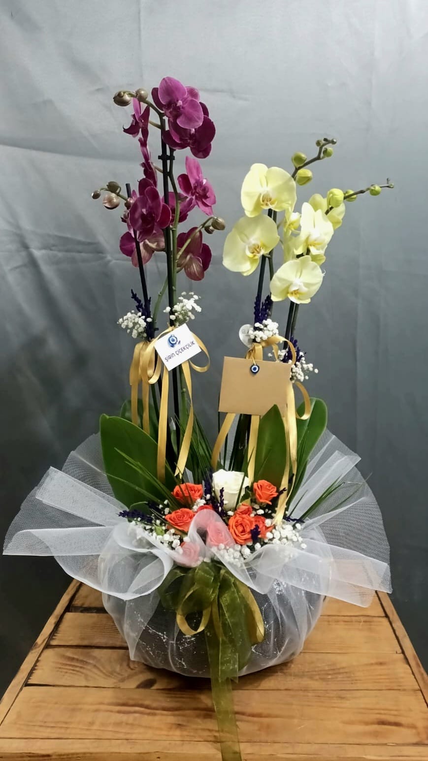 Gül ve orkide SRN - 25001